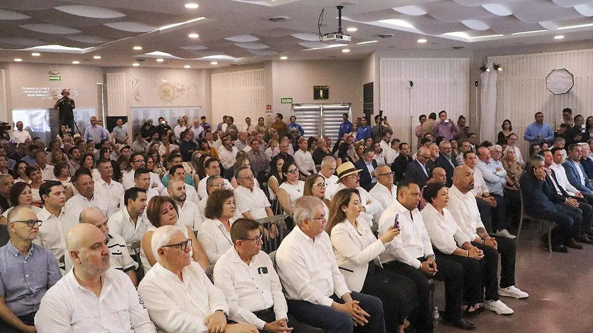 Toma de protesta mineros