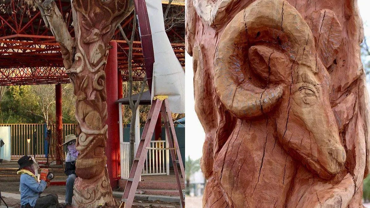 Árbol escultura