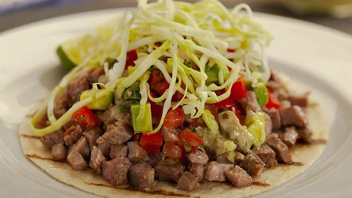 Taco carne asada