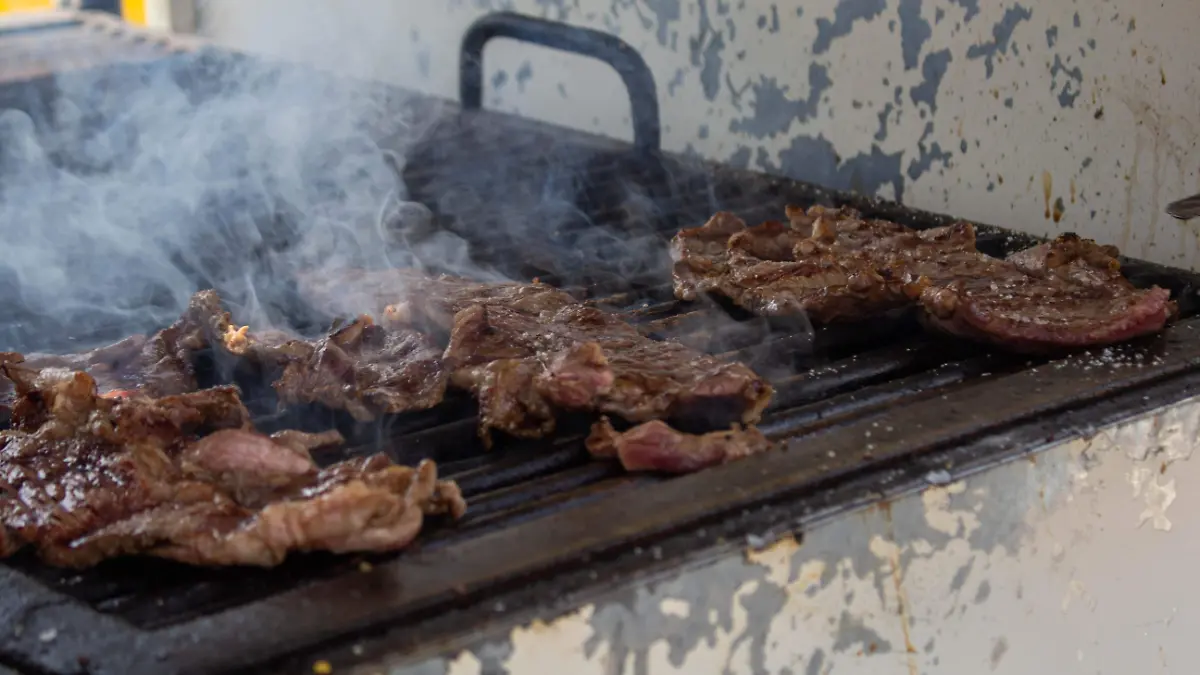 Tacos de carne asada