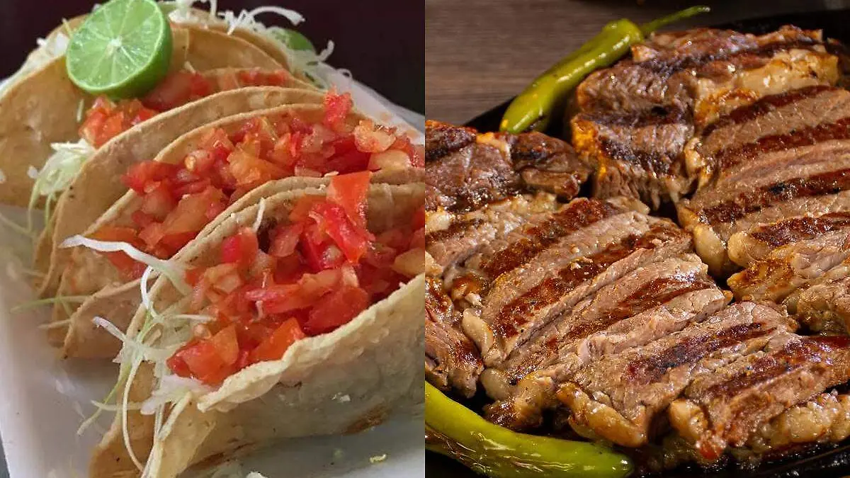 Tacos de perro carne asada