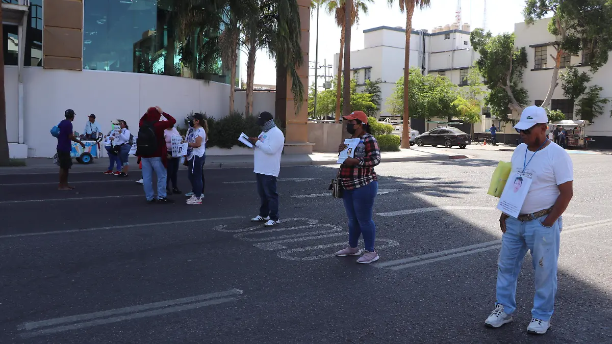 Manifestación personas desaparecidas