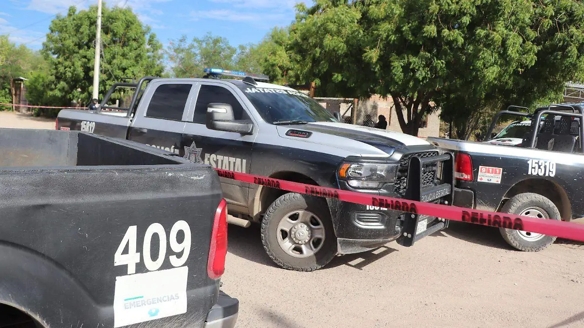 policía patrullas cinta