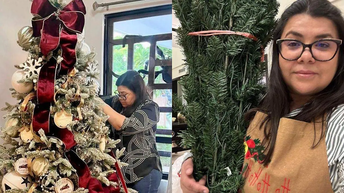 María José Baca - decoración árboles navideños (1)