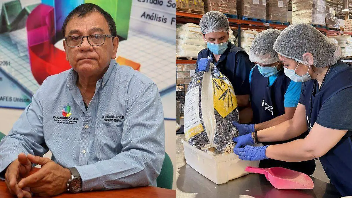 TWO IMAGES  UNISON X BANCO DE ALIMENTOS