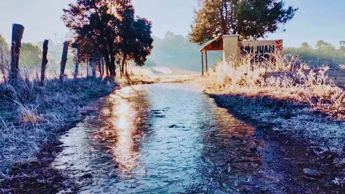 Yécora y sus congelados paisajes