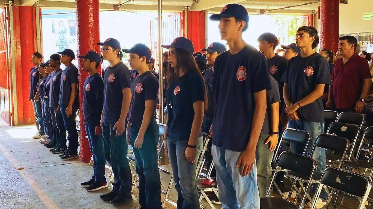 Brigada infantil Bomberos