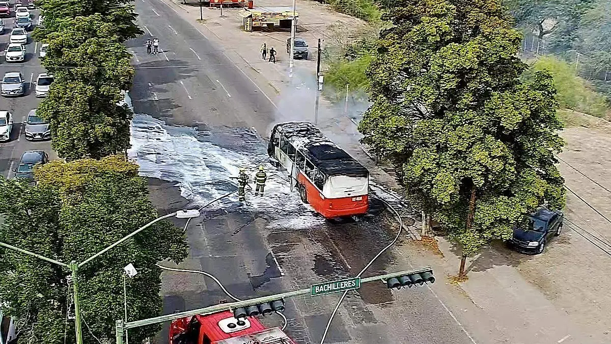 INCENDIO CAMIÓN PALO VERDE 2