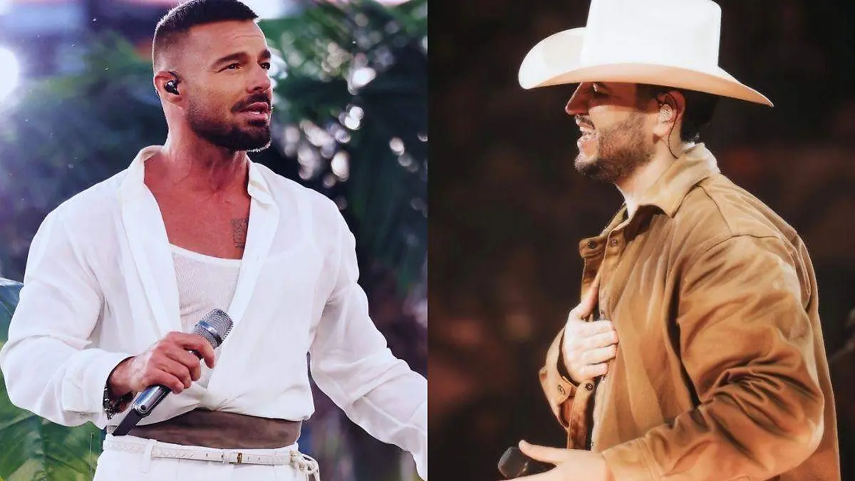 Ricky Martin y Eden Muñoz