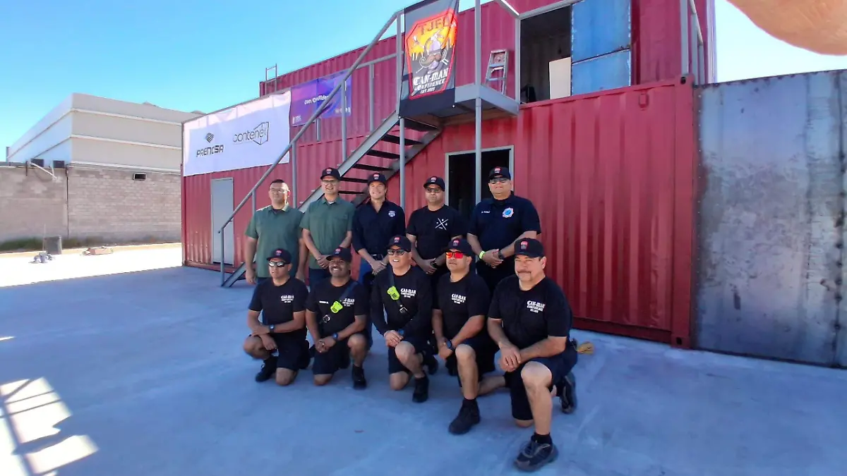 Entrenamiento bomberos