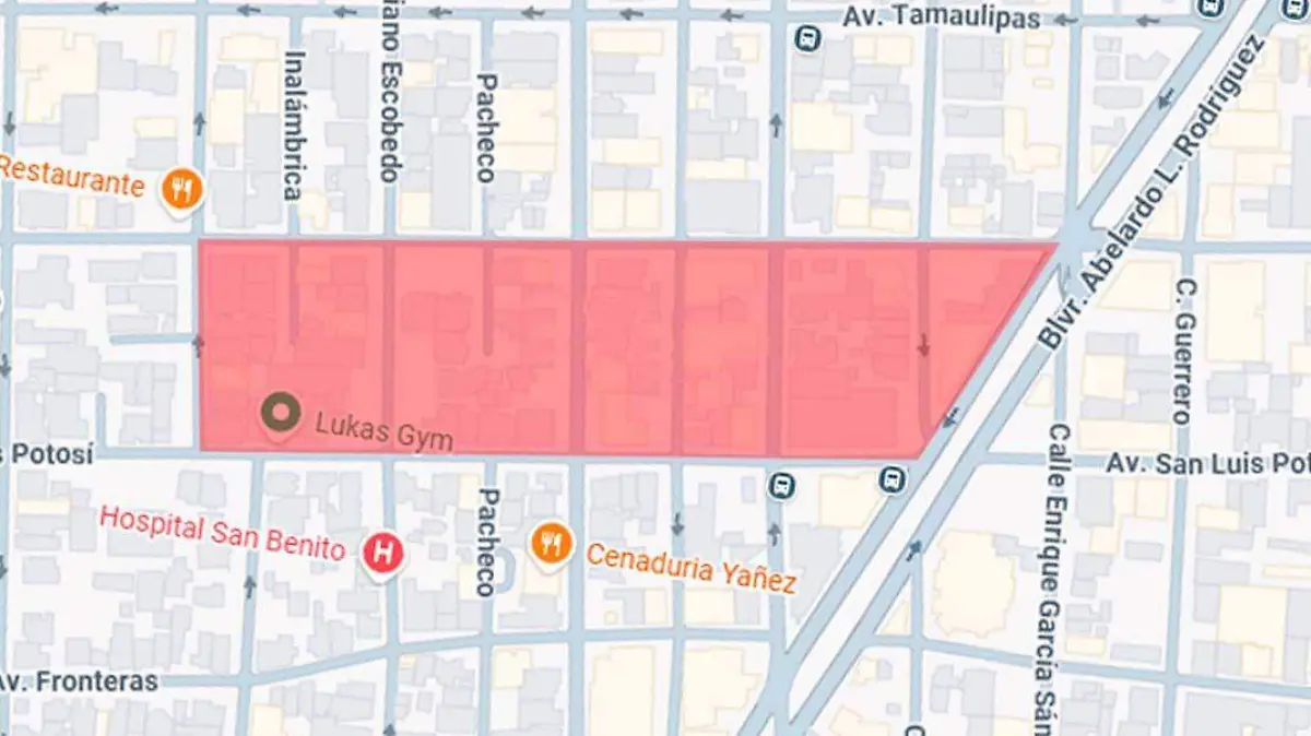 Mapa La Inalámbrica