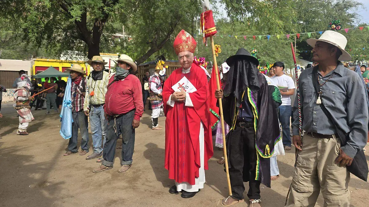 Domingo de Ramos en ramada yaqui  (1)
