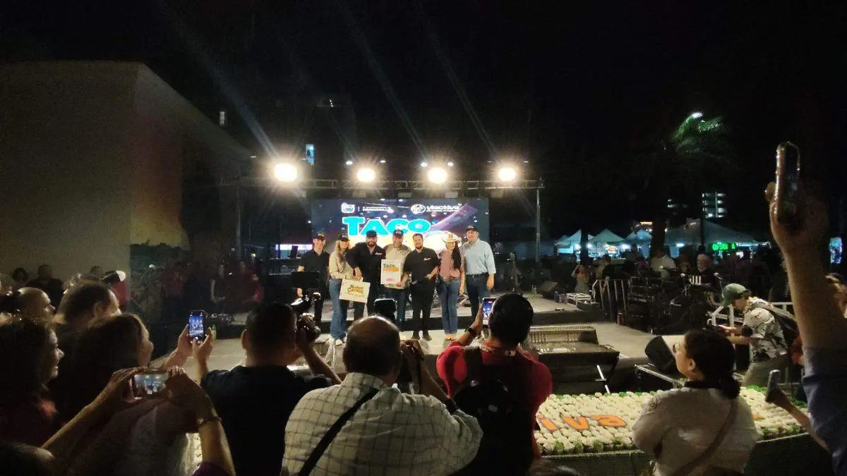 Premiación de los mejores tacos - Kimberly Ortega