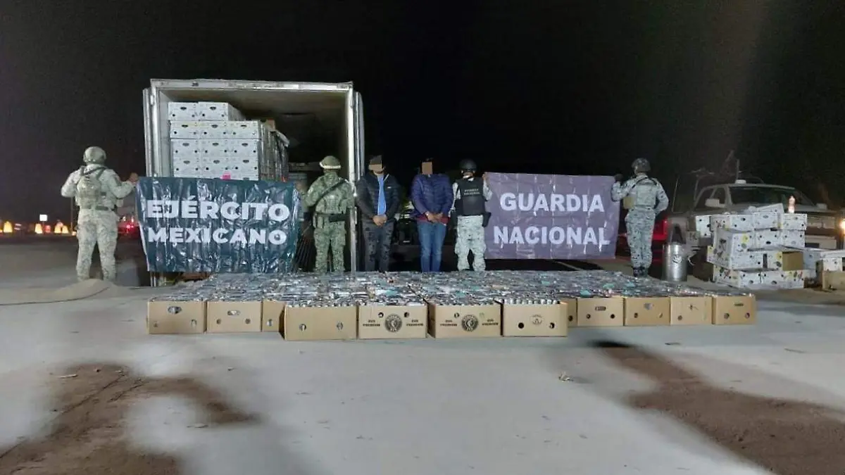 decomiso de cocaina en Sonora - cortesía Gobierno de Sonora