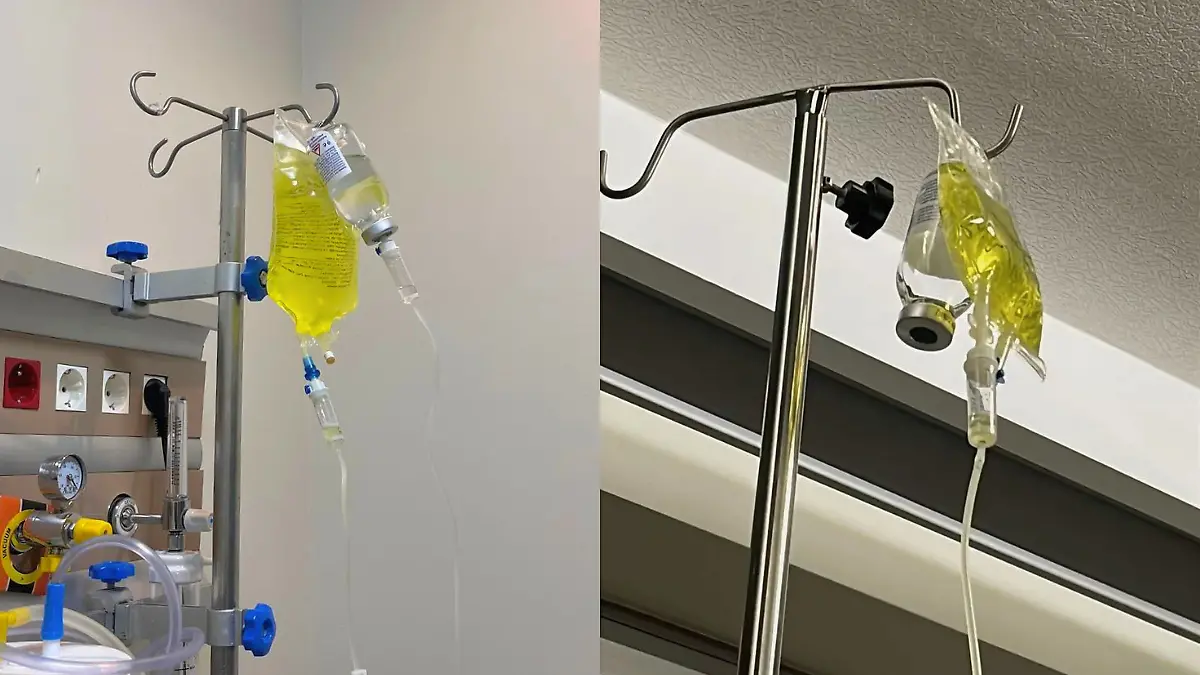 TWO IMAGES  suero vitaminado