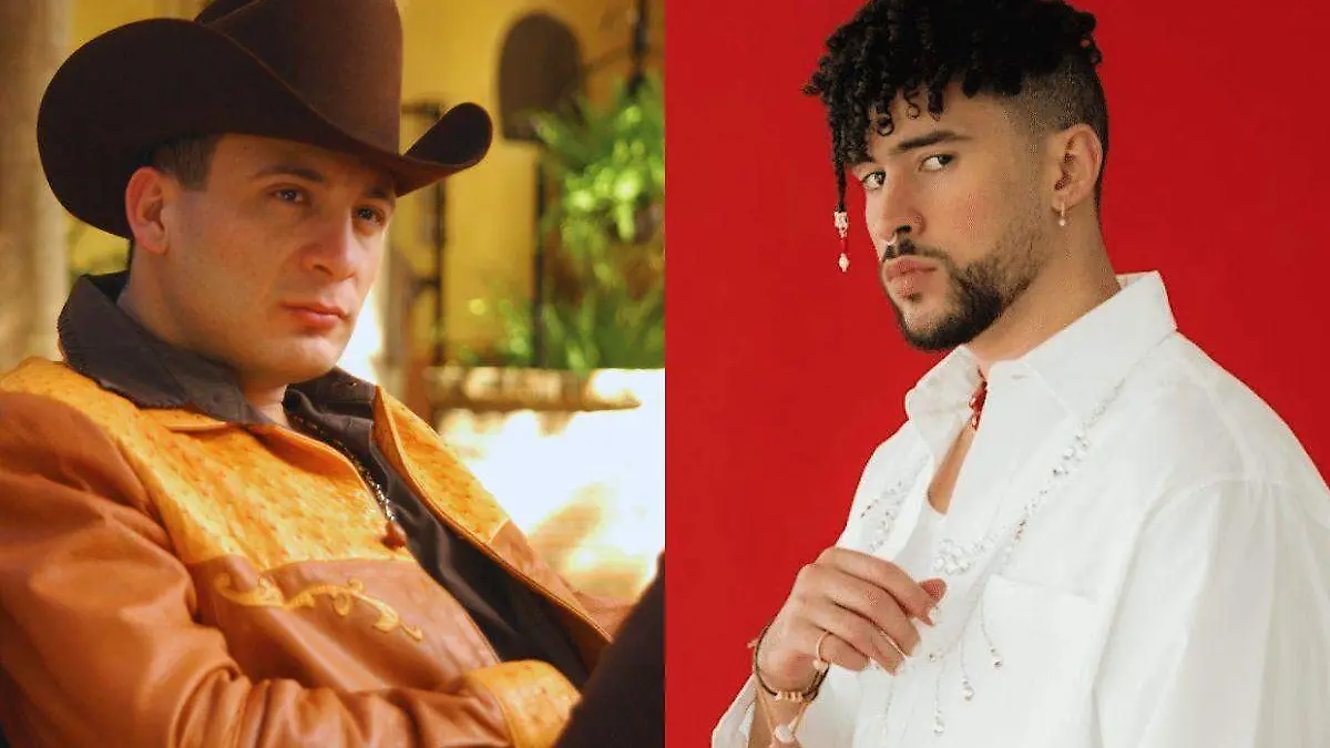 Valentín Elizalde y Bad Bunny