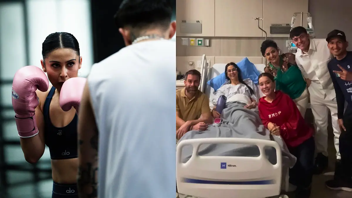 TWO IMAGES  LUPITA VILLALOBOS HOSPITAL