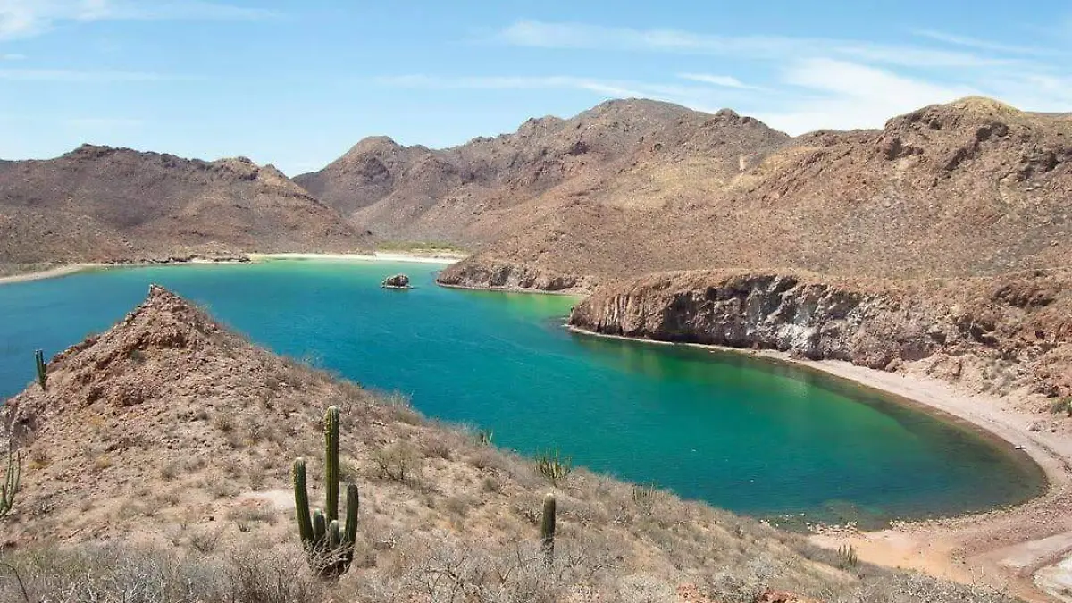 Hermosa vista a la bahía Catalina en Guaymas 🌊🌵☀️¿Has visitado este lugarFotos de Senderismo G