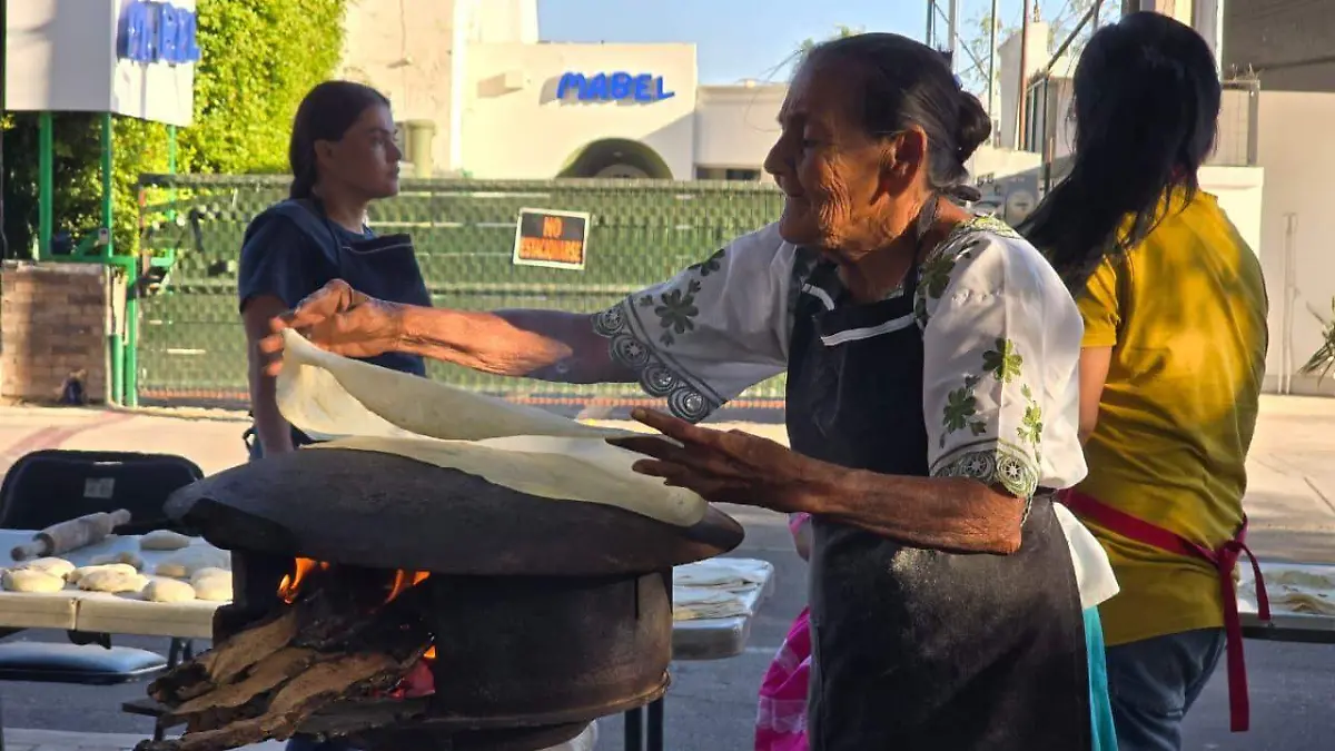 tortillas grandes gastronomía plaza del mezquite fiestas del pitic 2026 cocina sonorense