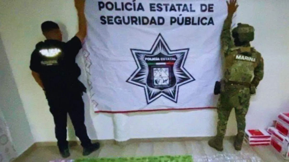 Policía estatal decomisos