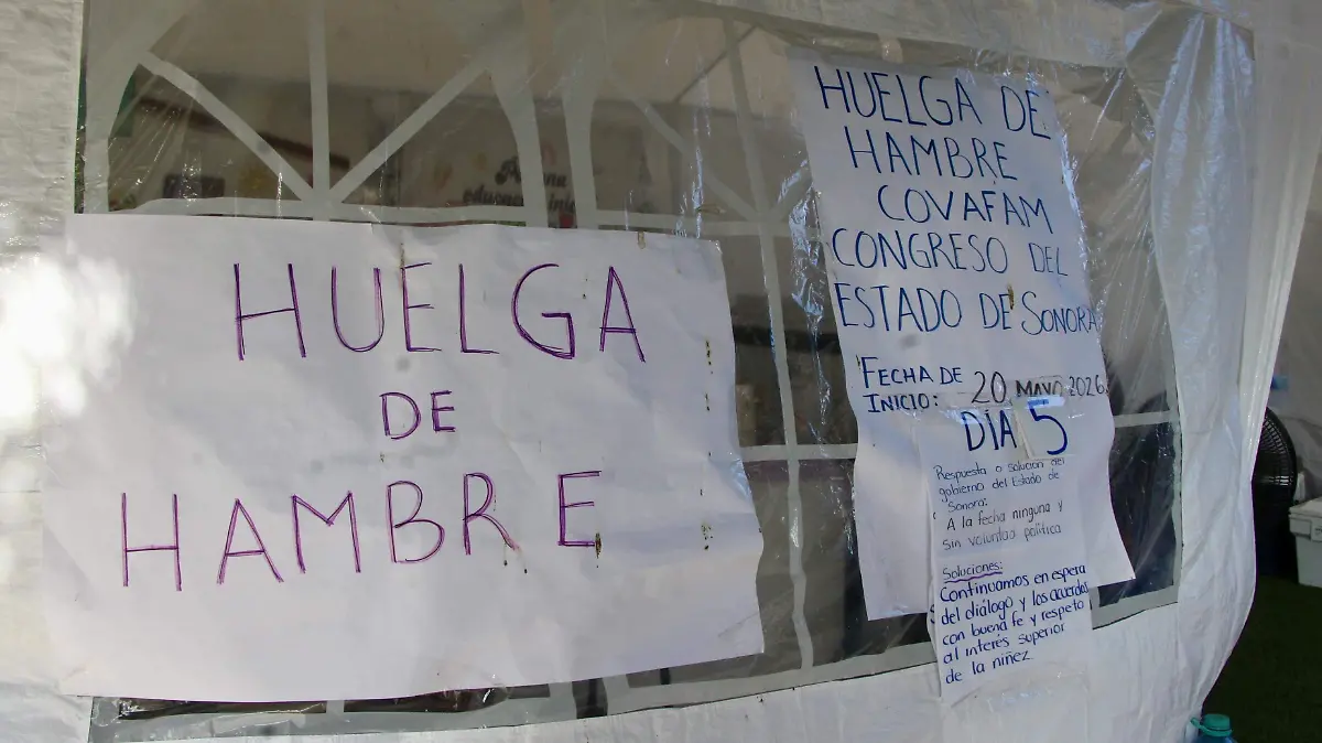 covafam - huelga hambre