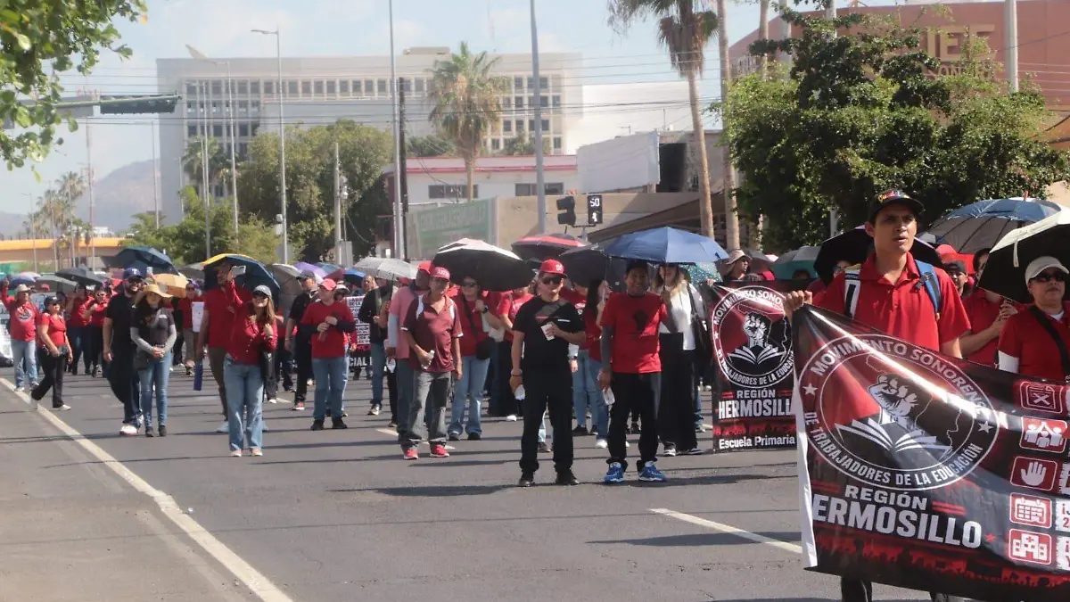 marcha  Ley del Issste1