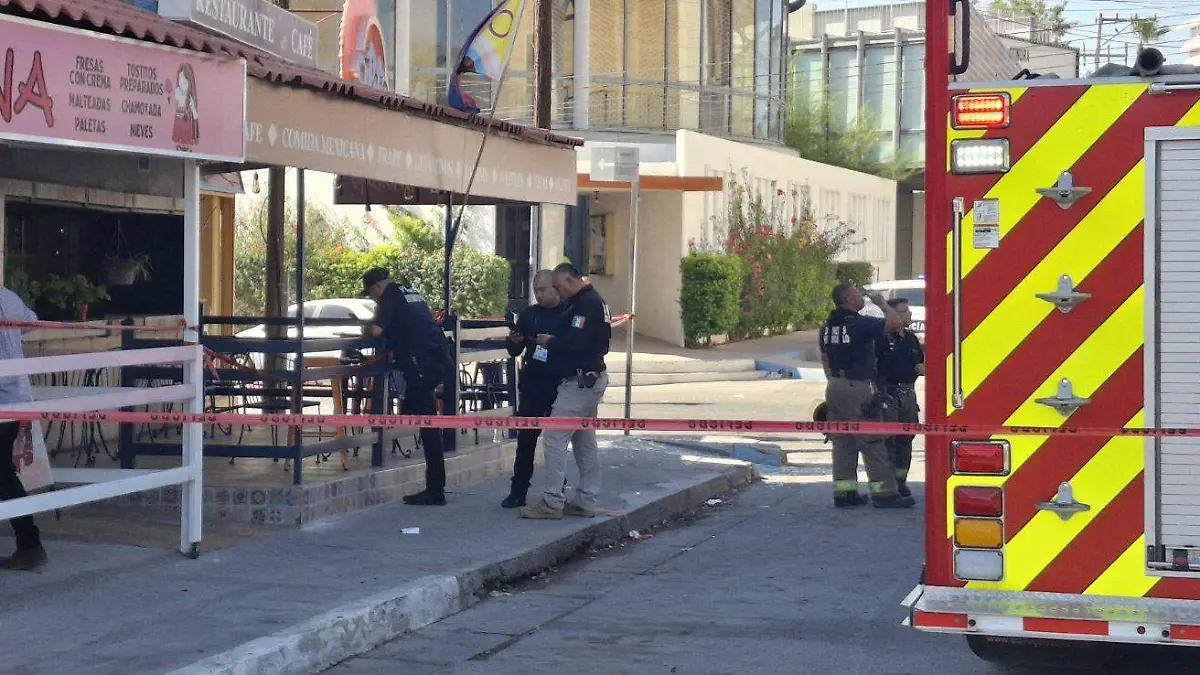 explosión gas - bomberos
