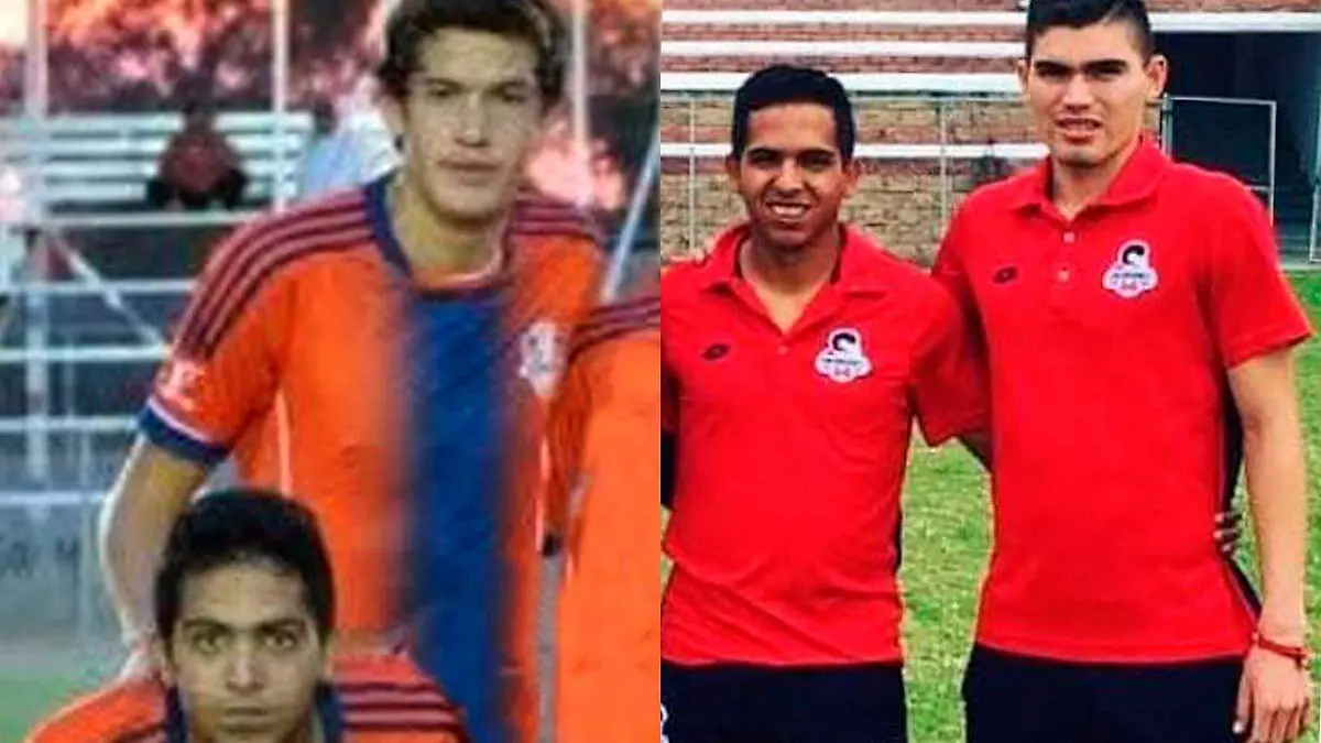 Iván Santoyo con Johan Vásquez y César Montes