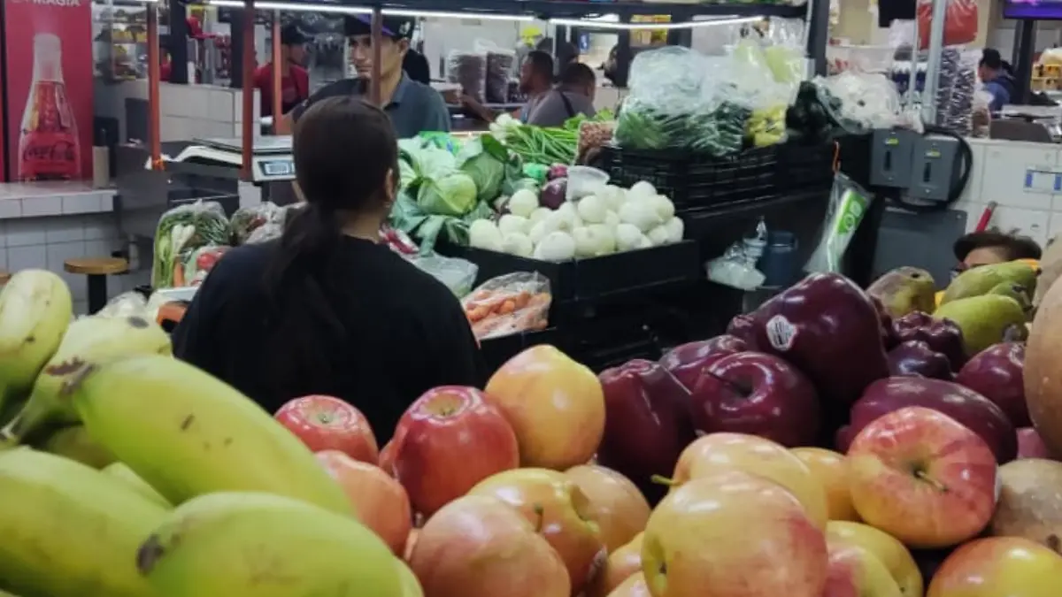 mercado municipal canasta básica frutas