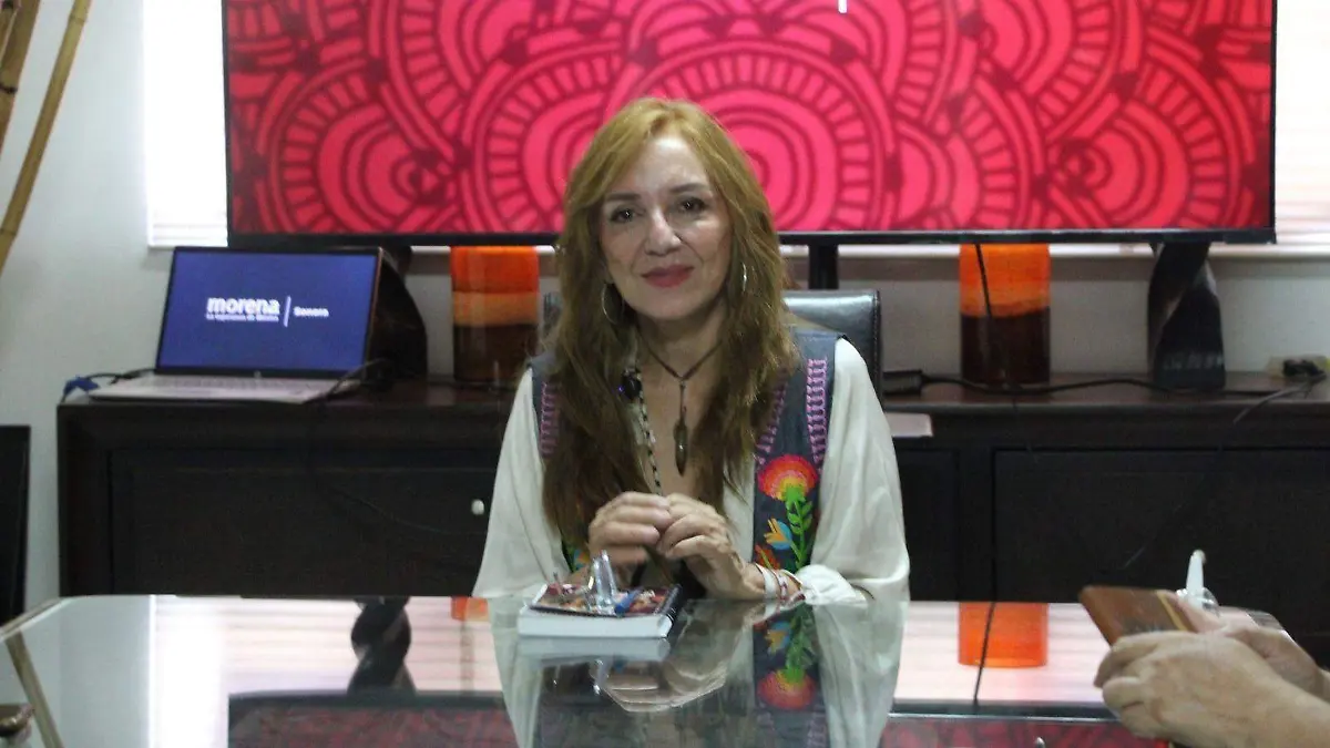 Judith Armenta Morena Sonora dirigente