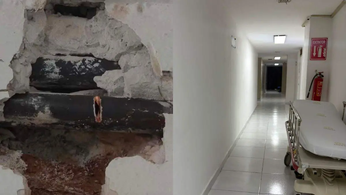 Fuga de oxígeno Issste