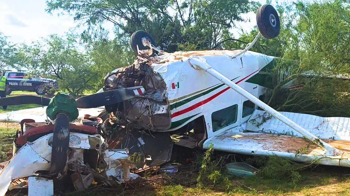 Avioneta se desploma