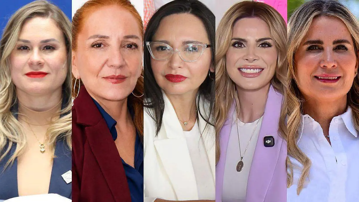 Mujeres líderes partidos