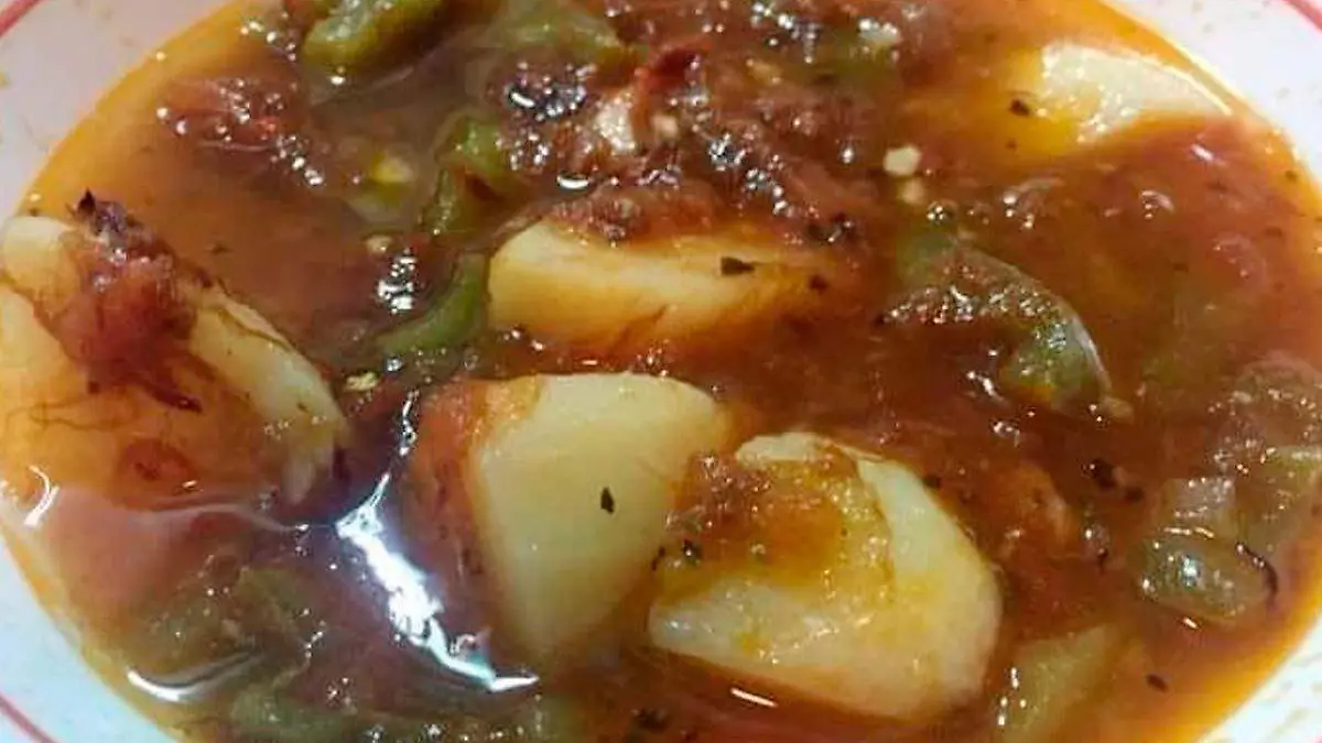 Cazuela de machaca