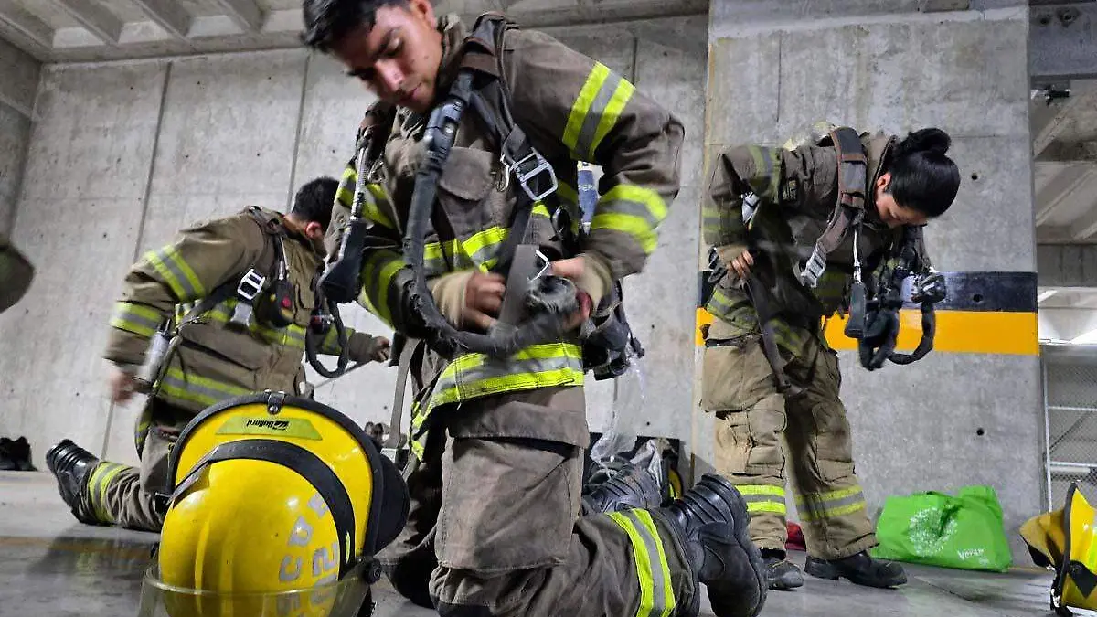 Bomberos equipamiento