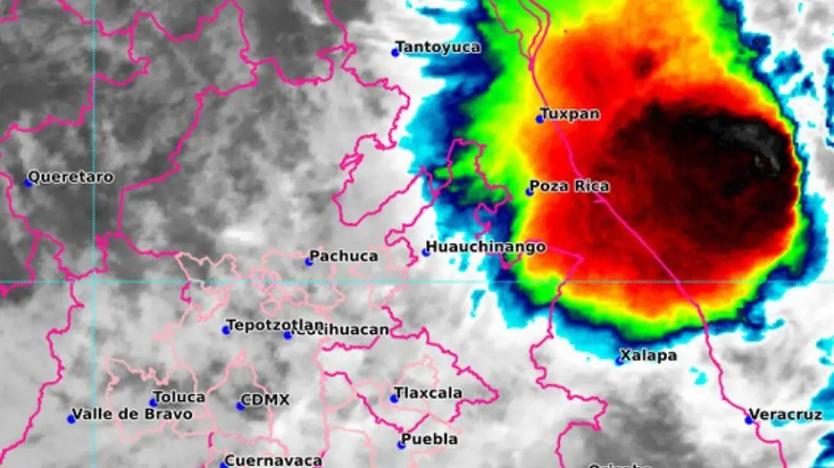 Clima en Hidalgo 5 y 6 de octubre