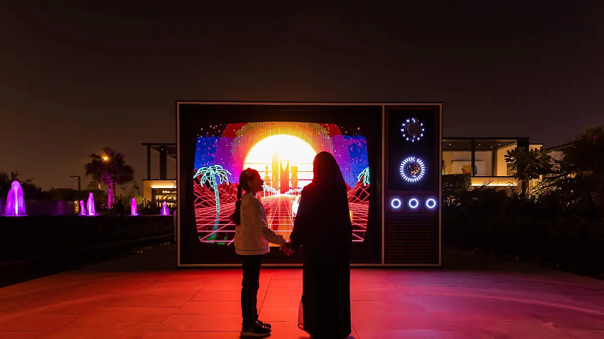 01 Mohammed AlSanie. Dreams in Color, 2022. The Zone_Noor Riyadh 2022