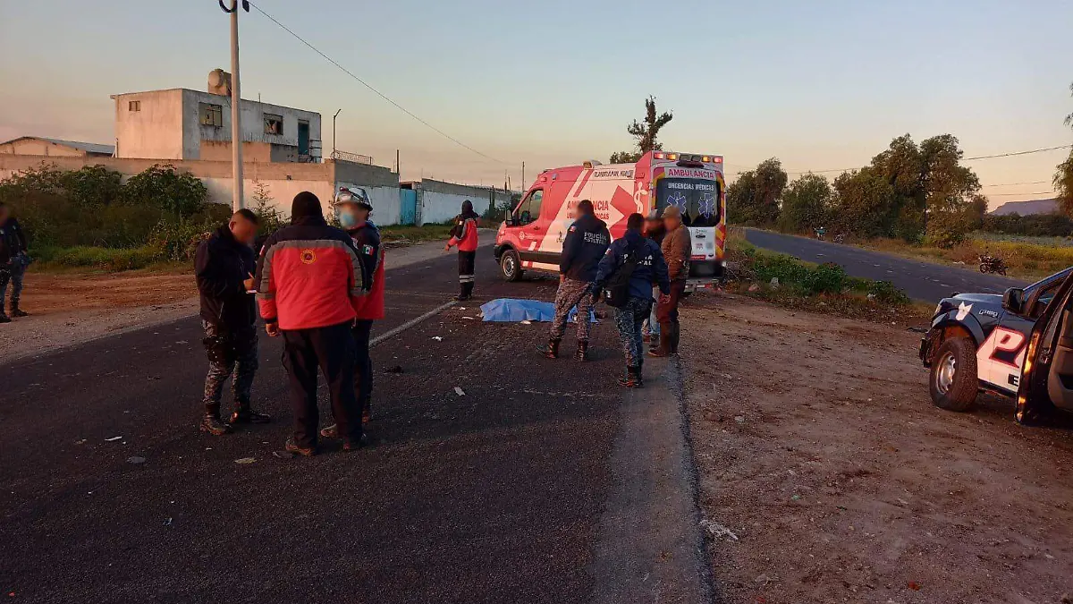 ACCIDENTE MOTOCICLETA TLAHUELILPAN BUENISIMA