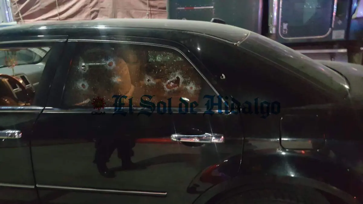 coche baleado