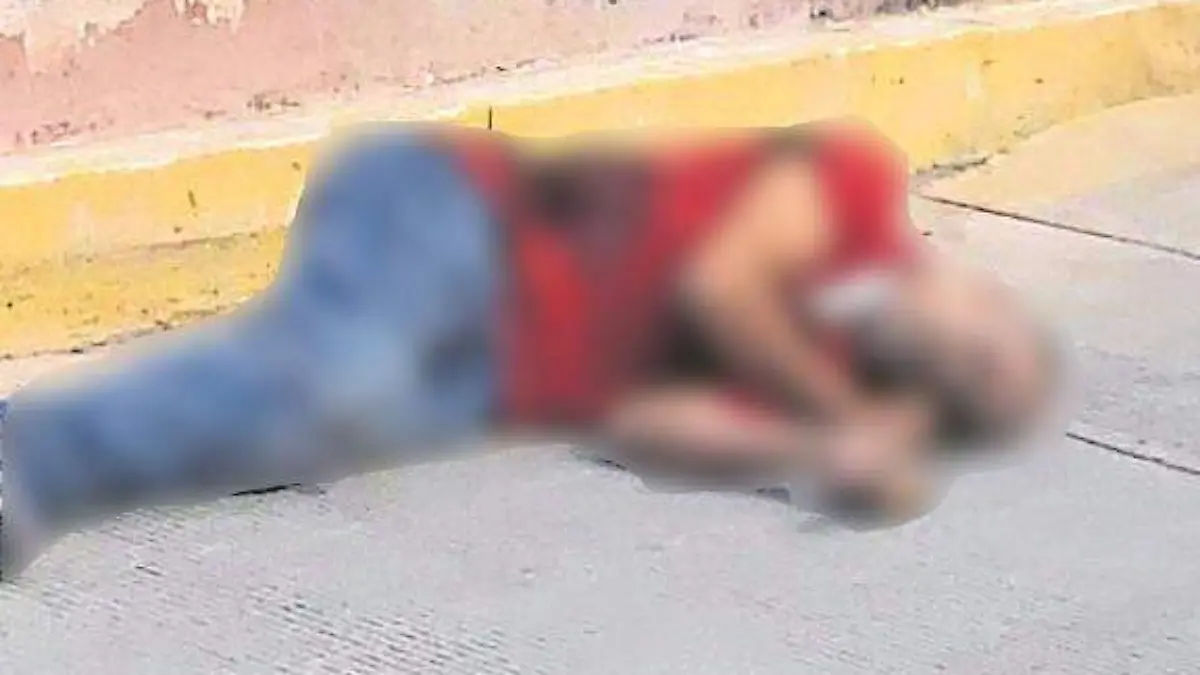 Asesinan a sujeto  rociando plomo