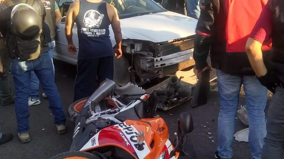 ACCIDENTE MOTOCICLISTA