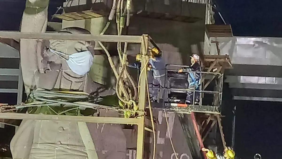 Nueva base alberga monumento a Miguel Hidalgo 2