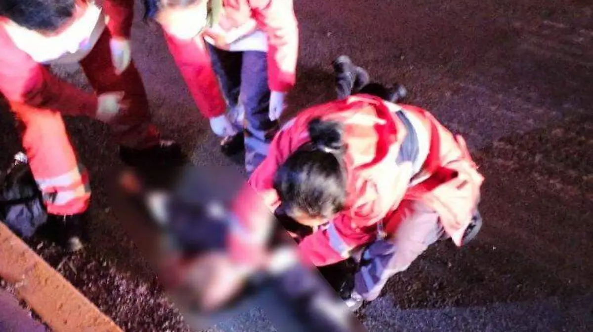 Motociclista murió atropellado 