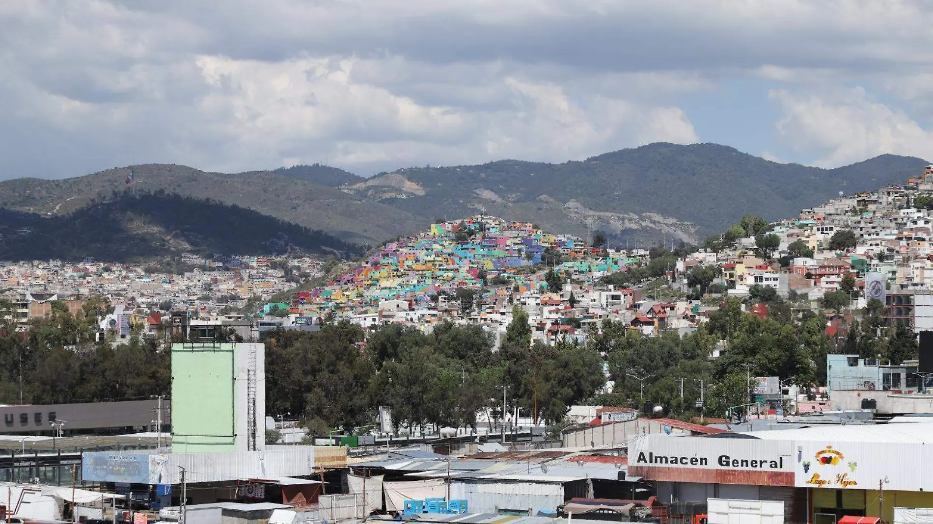 El macromural más grande del mundo está en Pachuca