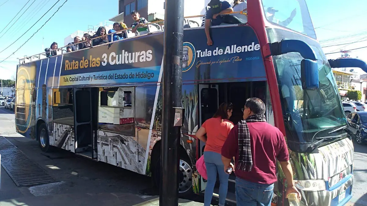 El “Tulabús”, un atractivo para los visitantes