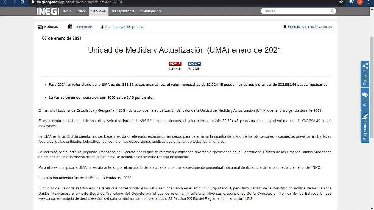 UMA 2021