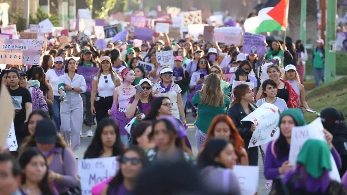 8m marchas en Hidalgo