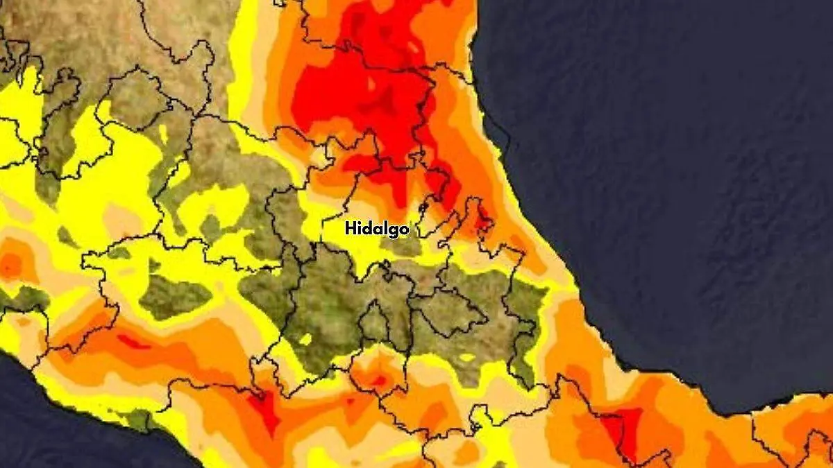 Clima en Hidalgo 15 y 16 de marzo