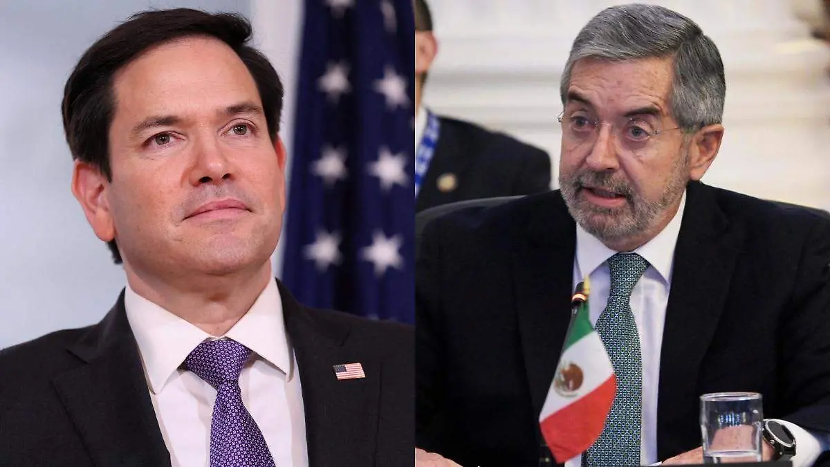 Marco Rubio y Juan Ramón de la Fuente
