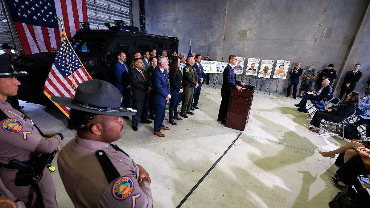 Operativo antimigratorio en Florida